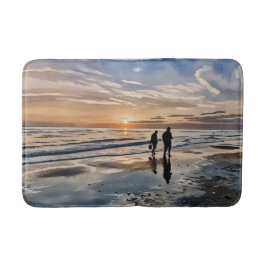 Sunset on the Beach Siesta Key Bath Mat Badrumsmatta