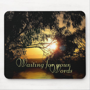 Sunset Ord Mousepad Musmatta