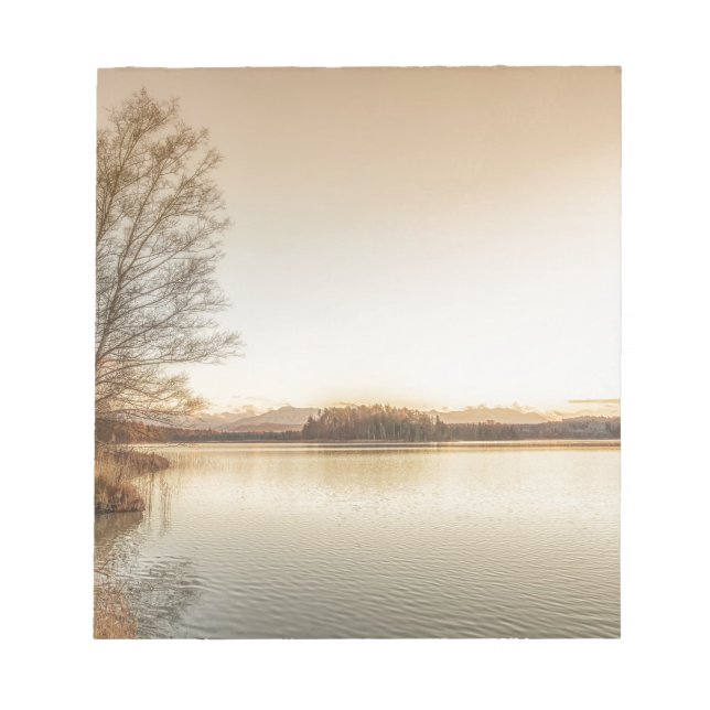 Sunset Ostersee Anteckningsblock (Framsida)