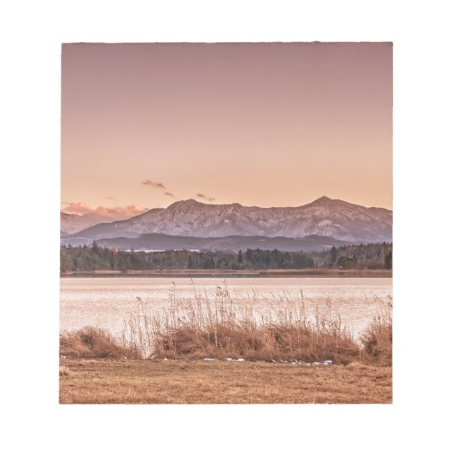Sunset Ostersee Anteckningsblock (Framsida)