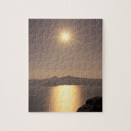 Sunset over Crater Lake Pussel