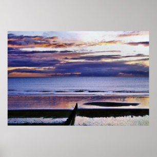 SUNSET ÖVER HAVET POSTER