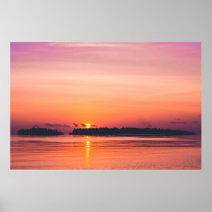 SUNSET ÖVER HORIZON POSTER