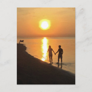 Sunset på Bali Vykort
