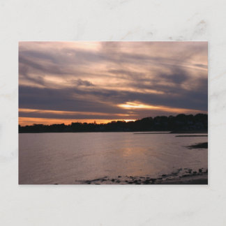 Sunset på Sherwood Island Vykort