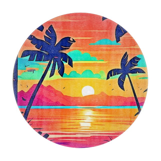 Sunset Paradise Artwork (Framsidan)