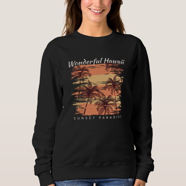 Sunset Paradise T Shirt (Framsida)