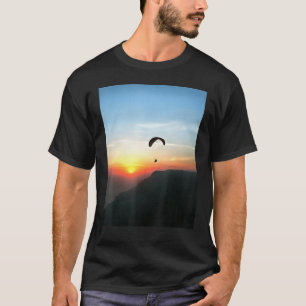 Sunset Paraglide Wanderlust Extreme Sport 1 T Shirt