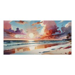 Sunset Perfect Poster