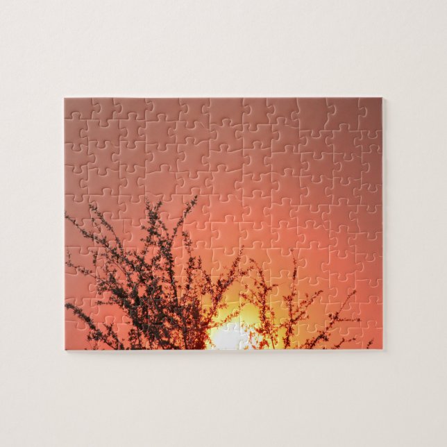 Sunset Photo Puzzle Pussel (Horisontell)