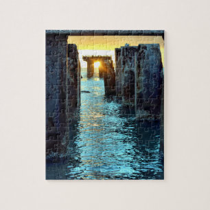 Sunset Pier Gasparilla Island - 8 x 10 - 110 pcs Pussel