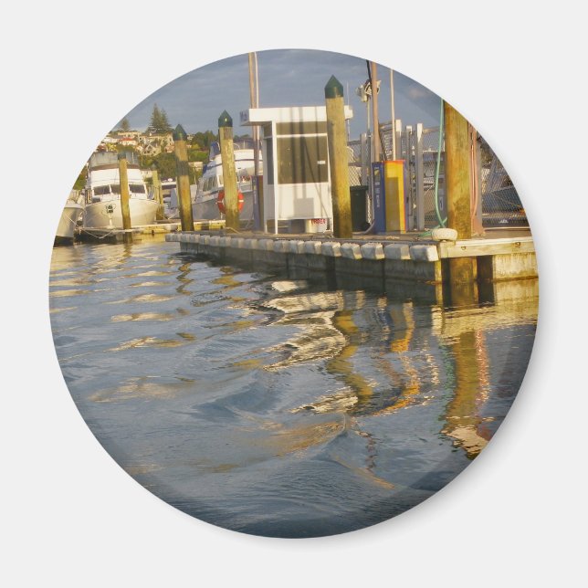 Sunset Pier Magnet (Framsidan)