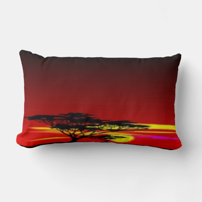 Sunset Pillows Lumbarkudde (Framsida)