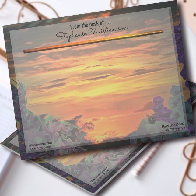 Sunset Plaza Marina 2584 Anteckningsblock (Skapare uppladdad)