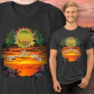 Sunset Plaza Marina 2584 T Shirt