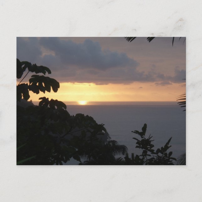 Sunset Post Card Vykort (Framsida)