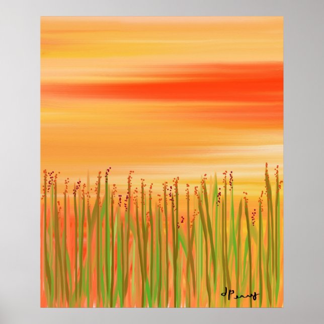 "SUNSET" POSTER (Framsidan)