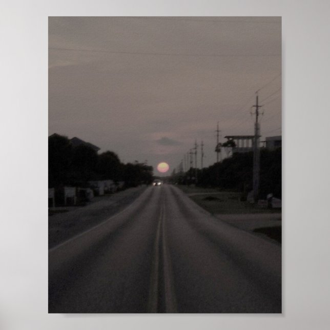 SUNSET POSTER (Framsidan)