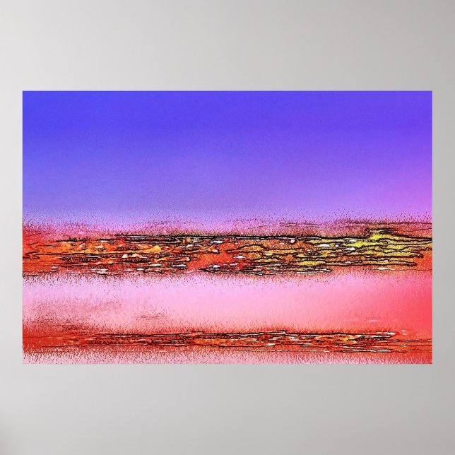 SUNSET POSTER (Framsidan)