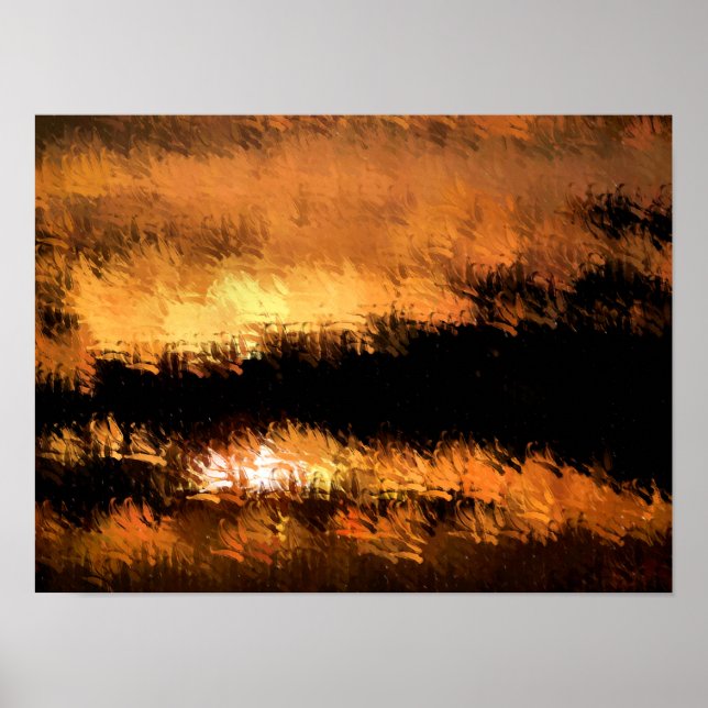 SUNSET POSTER (Framsidan)