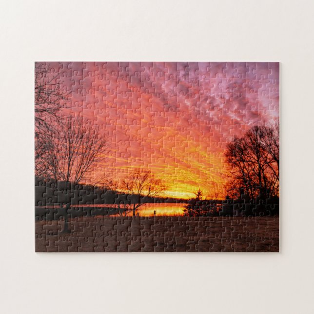 Sunset Puzzle Pussel (Horisontell)