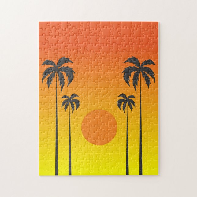 Sunset Puzzle Pussel (Vertikal)
