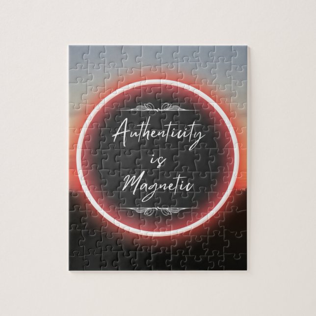 Sunset Quote Pussel (Vertikal)