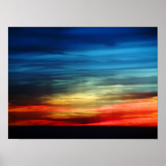Sunset Rainbow 8x12 Poster
