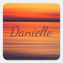 Sunset Rand III Sticker