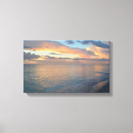 Sunset Refletions on Vatten Canvastryck