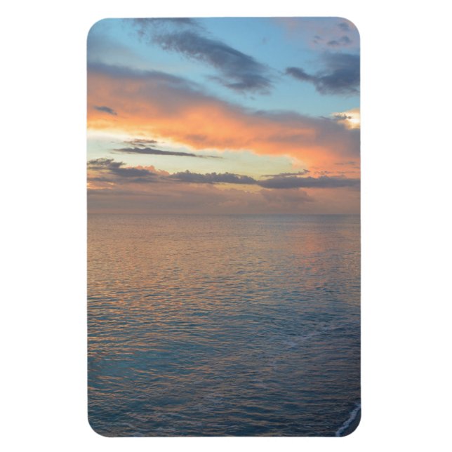 Sunset Refletions on Vatten Magnet (Vertikal)