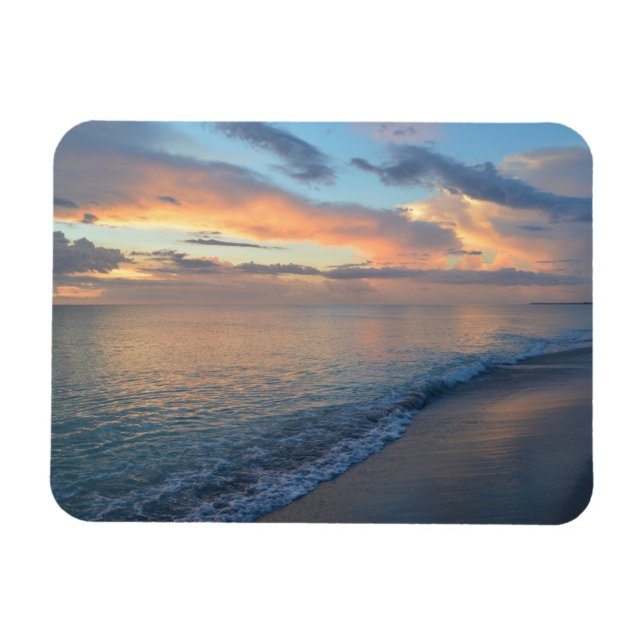 Sunset Refletions on Vatten Magnet (Horisontell)