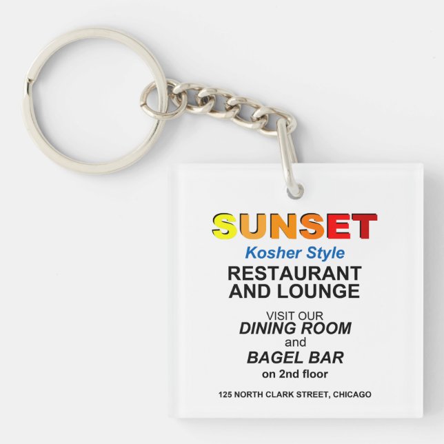 Sunset Restaurant and Lounge, Chicago, IL (Framsidan)