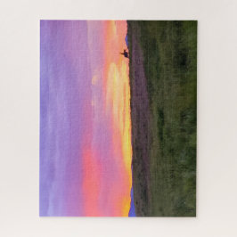 Sunset Ride Jigsaw Puzzle Pussel