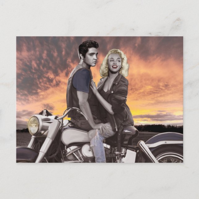 Sunset Ride Vykort (Framsida)