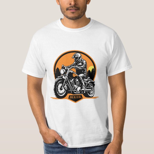 SUNSET RIDER T SHIRT (Framsida)
