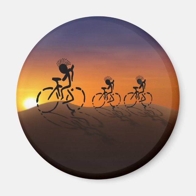 Sunset Riders Magnet (Framsidan)