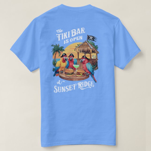 Sunset Ridge Race 2024-tröja T Shirt (Design baksida)