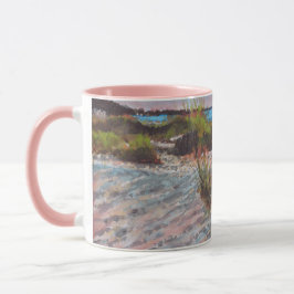 Sunset Rosa Florida Beach Art Mugg