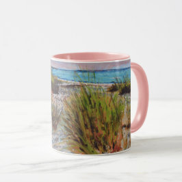 Sunset Rosa Florida Beach Art Mugg