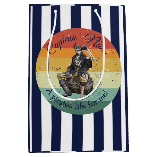 Sunset Rum Skeleton Party Pirat (Framsidan)