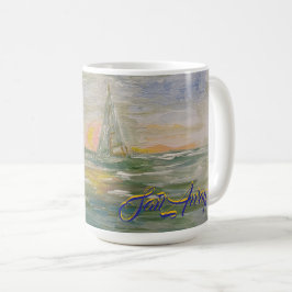 Sunset Sail Coffee Mugg
