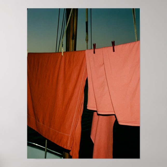 Sunset Sail Poster (Framsidan)