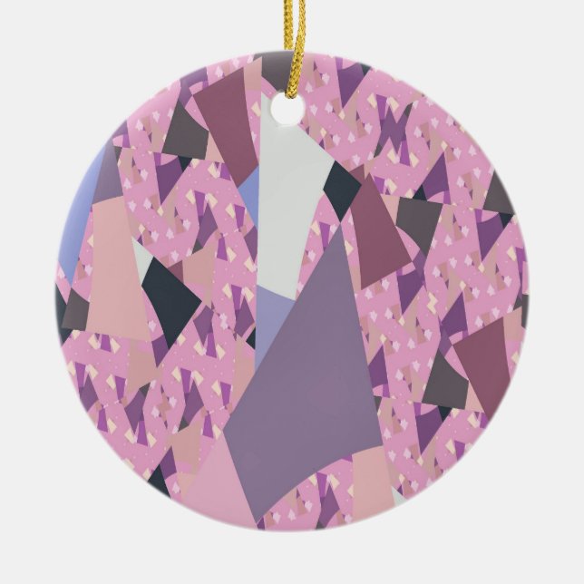 SUNSET SAILS JULGRANSPRYDNAD KERAMIK (Framsidan)