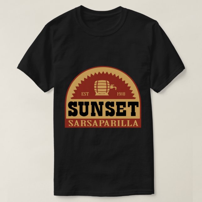 Sunset Sarsaparilla Essential T-Shirt (Design framsida)