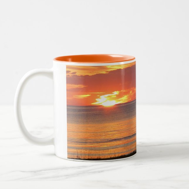 Sunset Scene Coffee Mugg (Vänster)