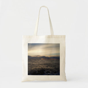 Sunset Sea Tote Bag Tygkasse