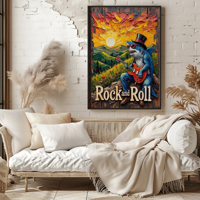 Sunset Sergranat: Sharks Encore Poster (Skapare uppladdad)