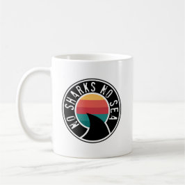 Sunset Shark Activist Kaffemugg