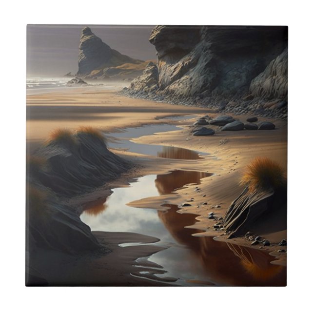 Sunset Shore Kakelplatta (Framsidan)